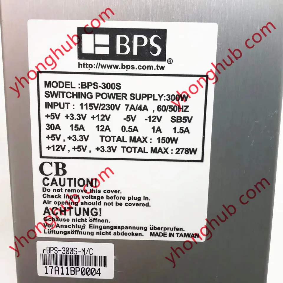 BPS BPS-300S 서버 전원공급장치 300W 1U