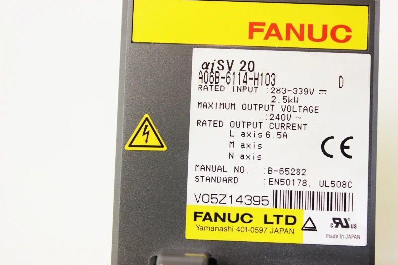 A06B-6114-H103 Fanuc 서보 드라이브 모듈 CNC 기계용