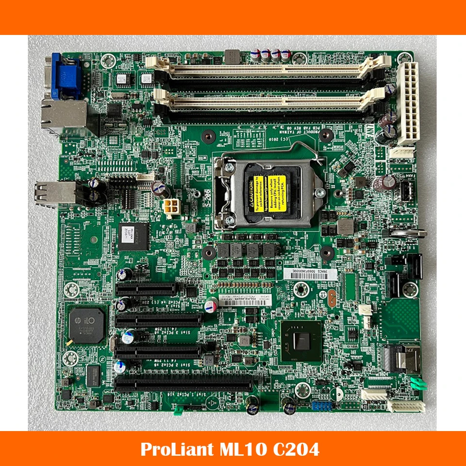 hp호환 ProLiant ML10 마더보드 C204 732594-001 728188-001