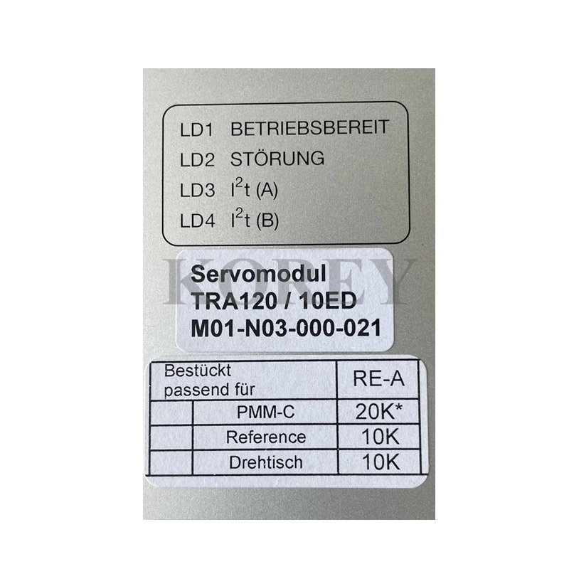 서보 드라이버 TRA120/10ED M01-N03-000-021 AR-04PE상태