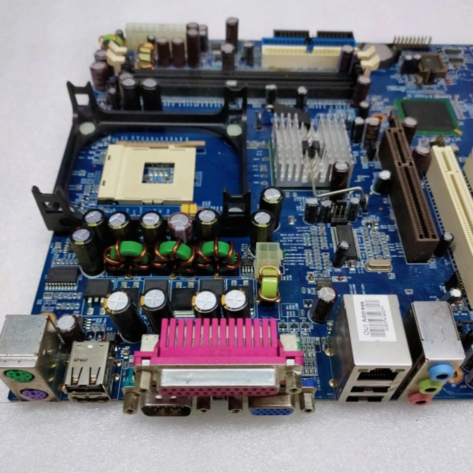 산업제어 컴퓨터 마더보드 제어 생성 F845G 6 핀 PCI 슬롯 886LCD/ GV