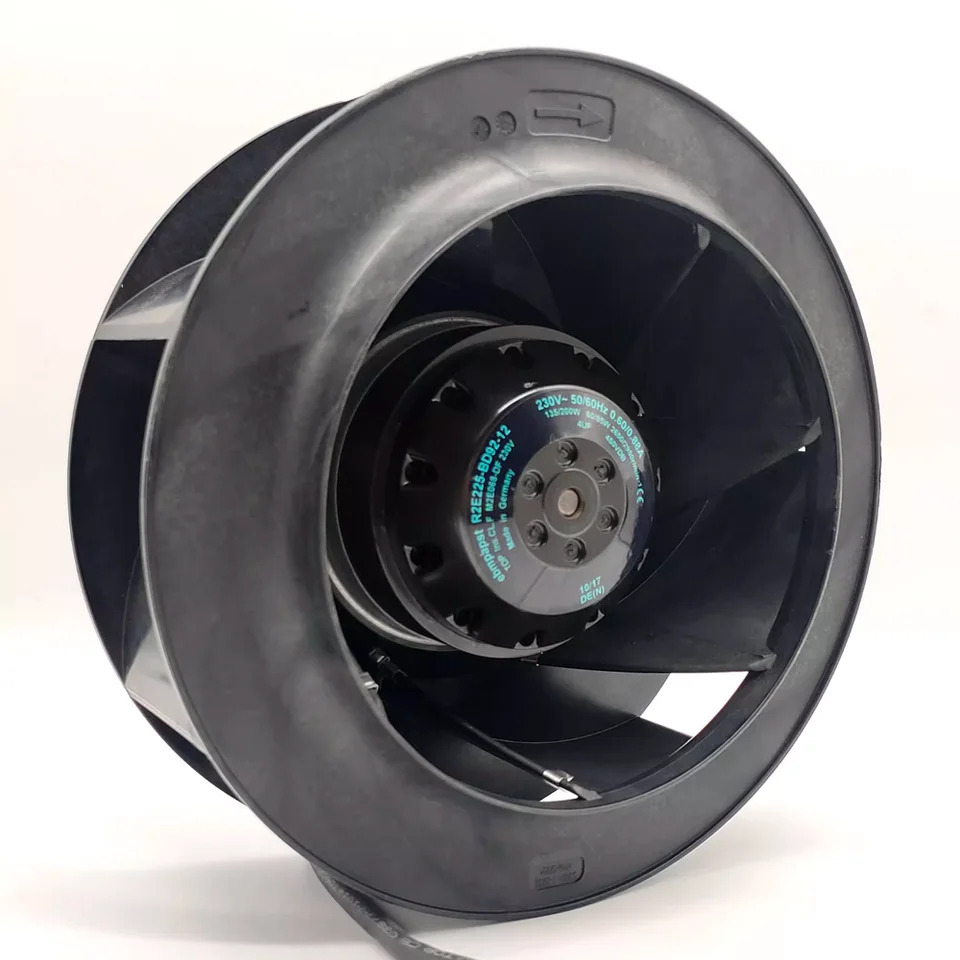 원심 냉각팬 R2E225-BD92-12 M2E068-DF AC230V 장비