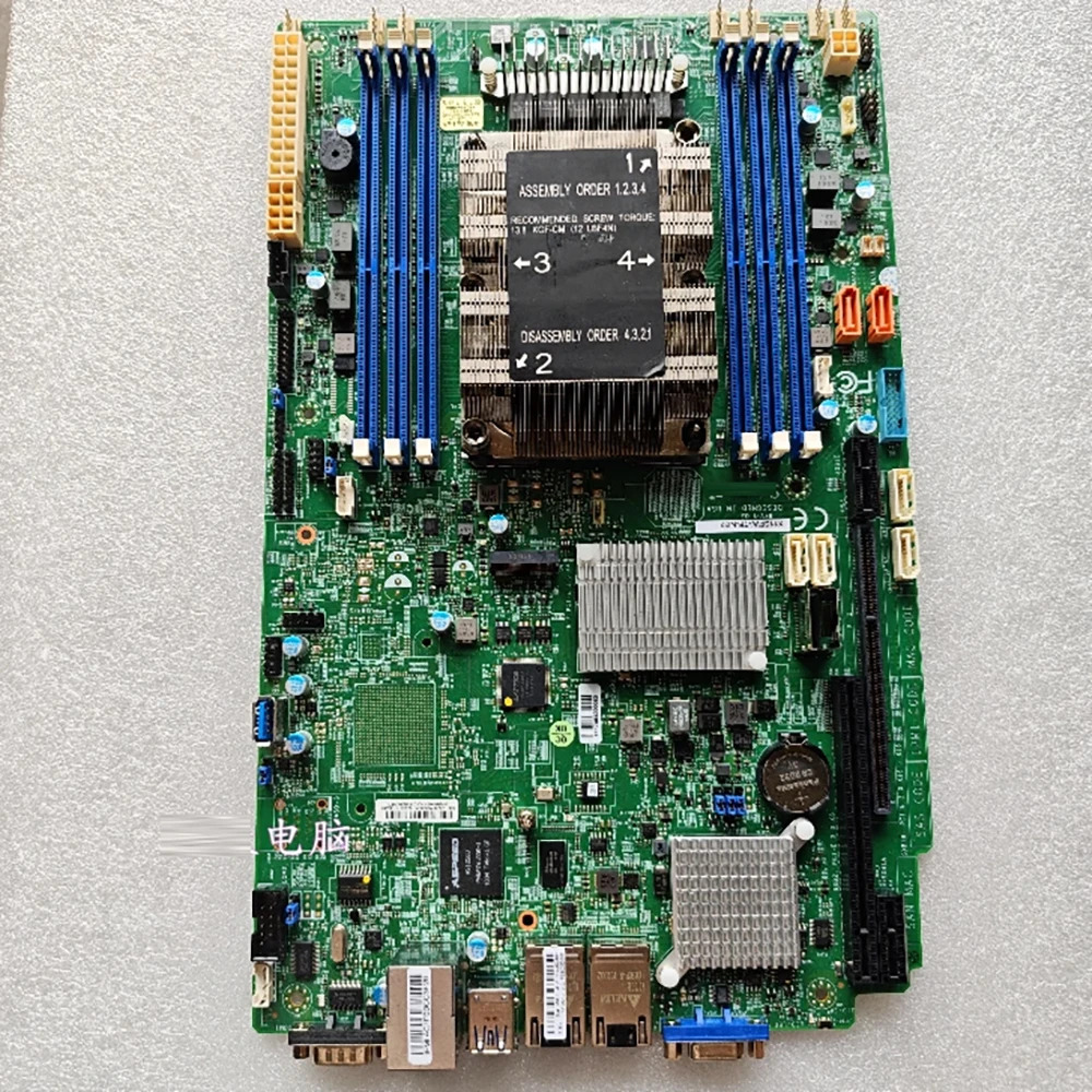 Supermicro 단일 채널 서버 산업제어 마더보드 LGA3647X11SPW-TF-NI22