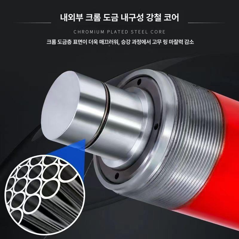 실린더 잭 유압램 중공 리프팅 센터홀램 플런저 관통램 산업용 피스톤 싱글 초박형 - 상세 이미지 4
