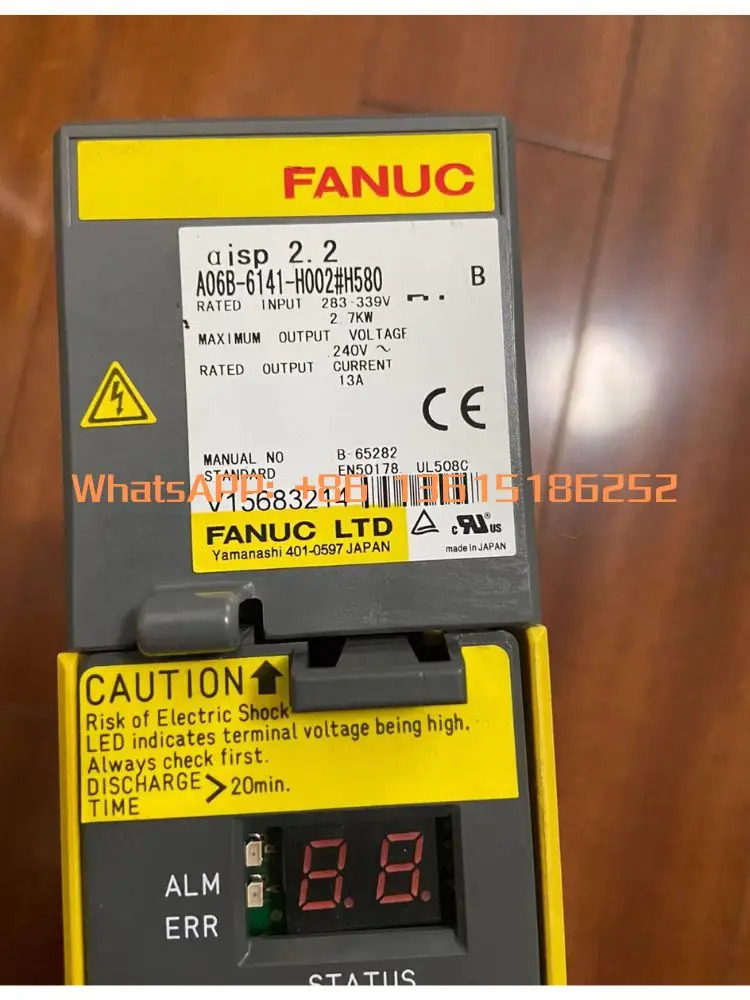 A06B-6141-H002 리퍼 드라이브 실행 기능 OK