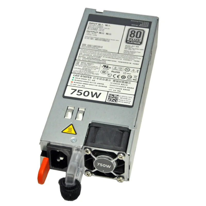 Power edge R720/R620/R520/T620/R820/R920 750W PSU 전원공급장치 N30P9 CWKMX 79RDR 5NF18 6W2PW 오리지널 신