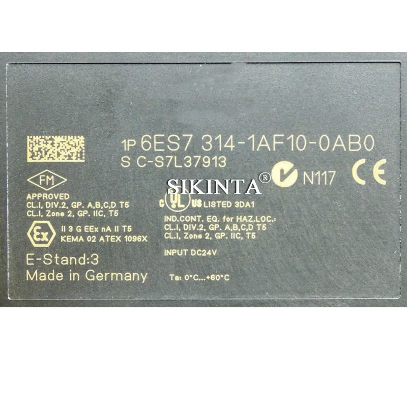 S7-300 CPU 모듈 6ES7 313-1AD03-0AB0 314-1AF10-0AB0 완전히 리퍼