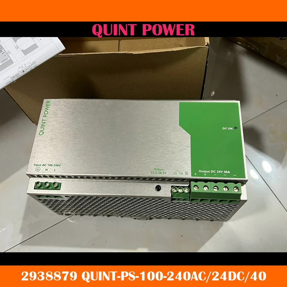 QUINT 전원 접점 전원공급장치 Phoenix 2938879 QUINT-PS-100-240AC 24DC 40