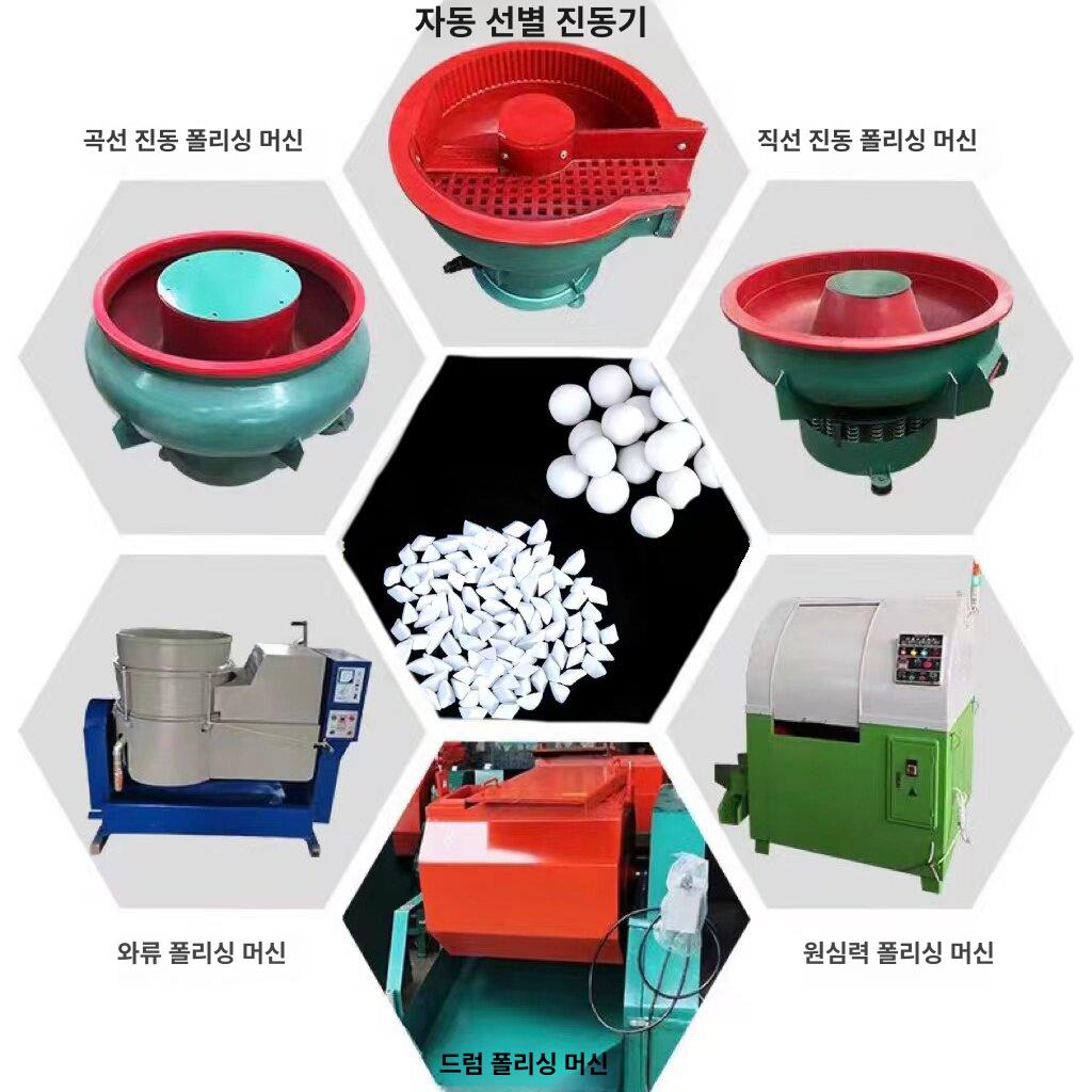 연삭볼 원형연마석 둥근 거친 연마제 직경 삼각 내마모형 바렐연마석 광택효과 - 상세 이미지 2