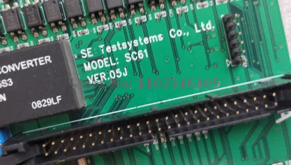 산업장비 카드 SE TESTSYSTSC61 VER.05J