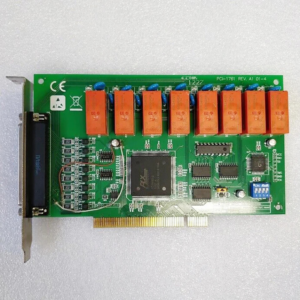 Advantech 데이터 캡처 카드 8 릴레이 출력 PCI-1761 REV.A1