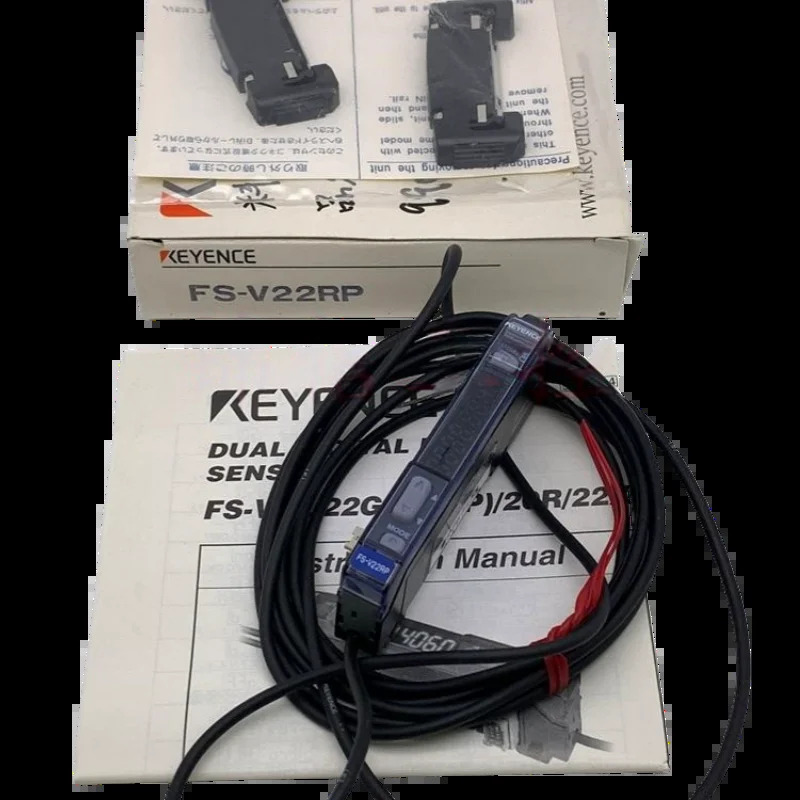 KEYENCE 오리지널 FS-V22RP 디지털 광섬유센서 증폭기 더 모델 를 환영