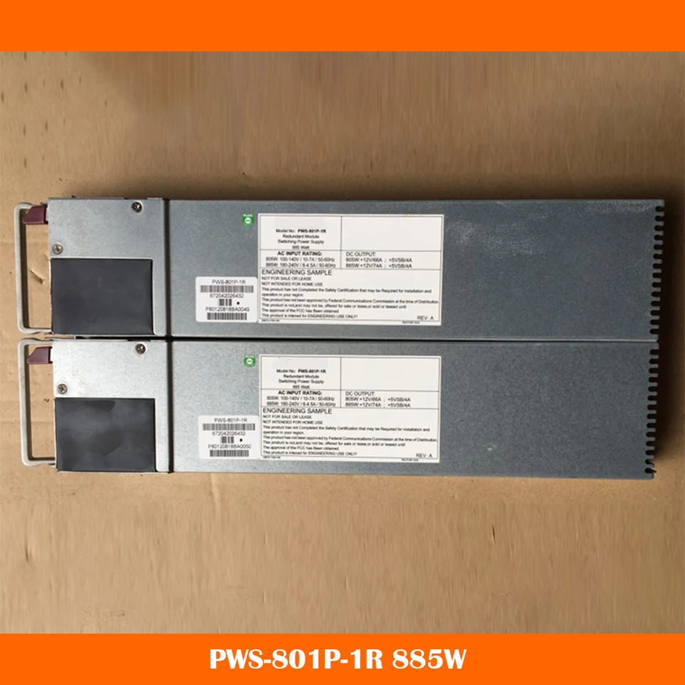 슈퍼마이크로 PWS-801P-1R 서버 전원공급장치 885W