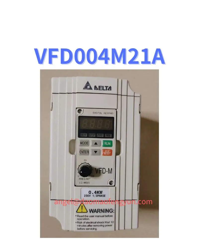 VFD004M21A 사인버터 0.4kW 230V 1/3PHASE 리퍼 기능 OK