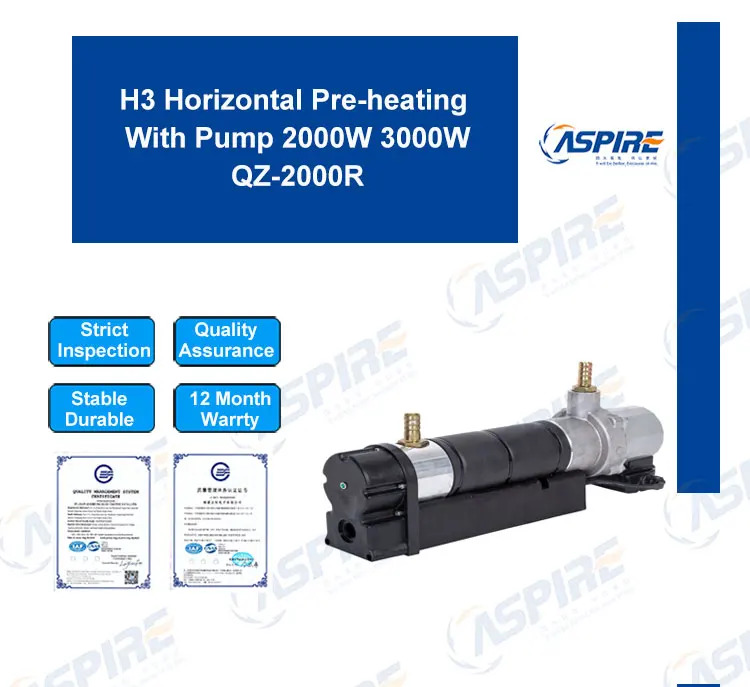 H3 수평 예열 시스템 펌프 3000W QZ-3000R