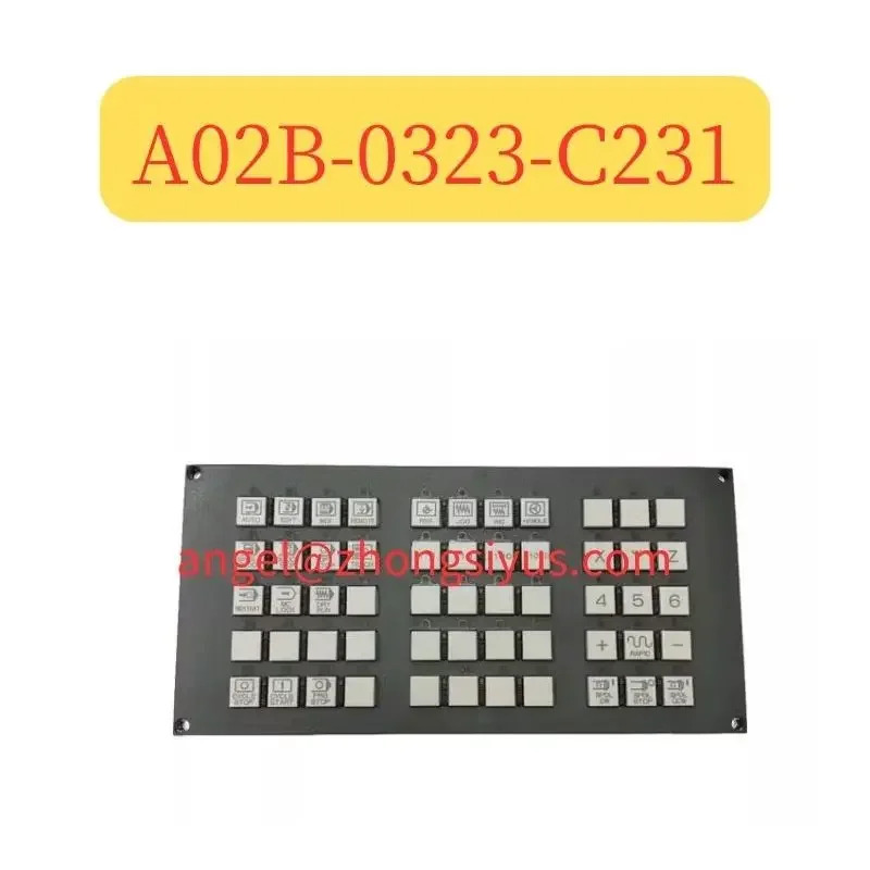 A02B-0323-C231 리퍼 시스템 작동 패널 OK 실행