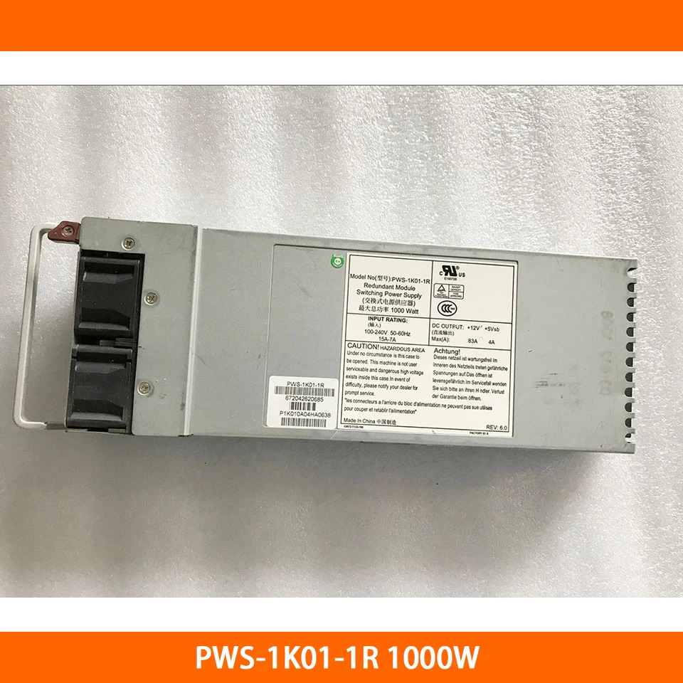에이블컴 PWS-1K01-1R 서버 전원공급장치 1000W