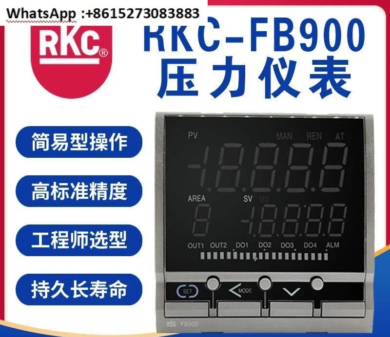 용액 압력 게이지 RKC FB900-8N-4 x 4NN5/A1-F801/Y 신