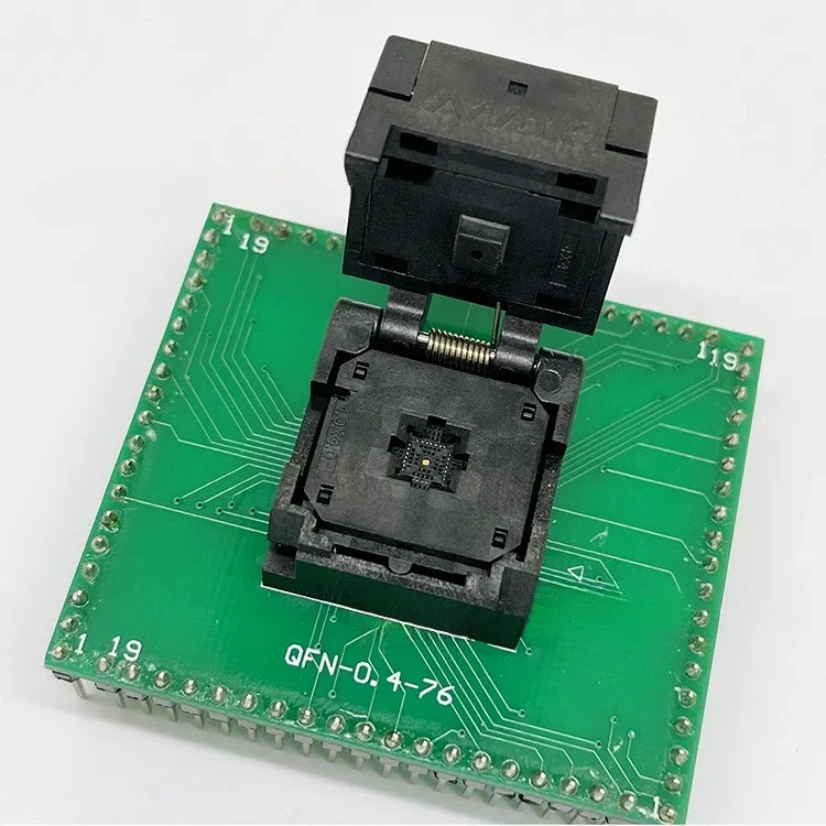 보드 시트 프로그래밍 플립 커버 QFN28-0.4 크기 4x4mm