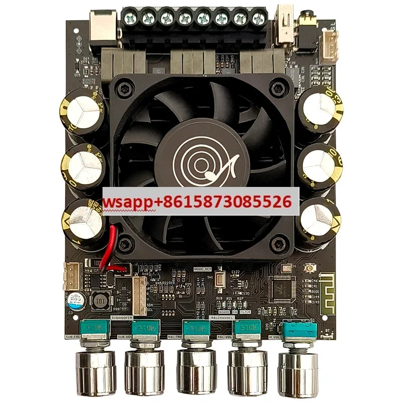 DAS A1 블루투스 보드 모듈 DSP 2x160W 220W 오리지널 TDA7498E ADAU1701