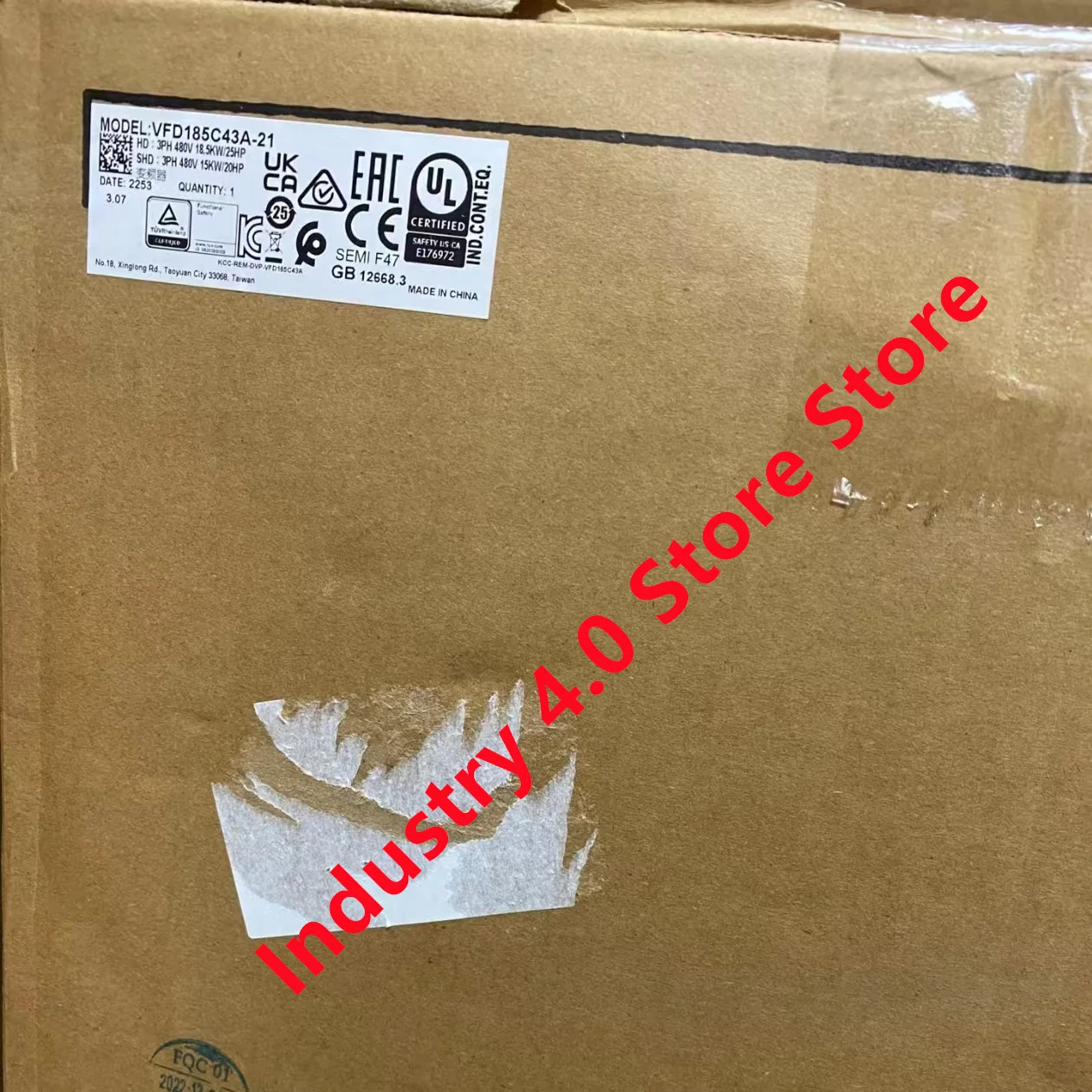 VFD185C43A-21 VFD220CP43A-21 오리지널 신