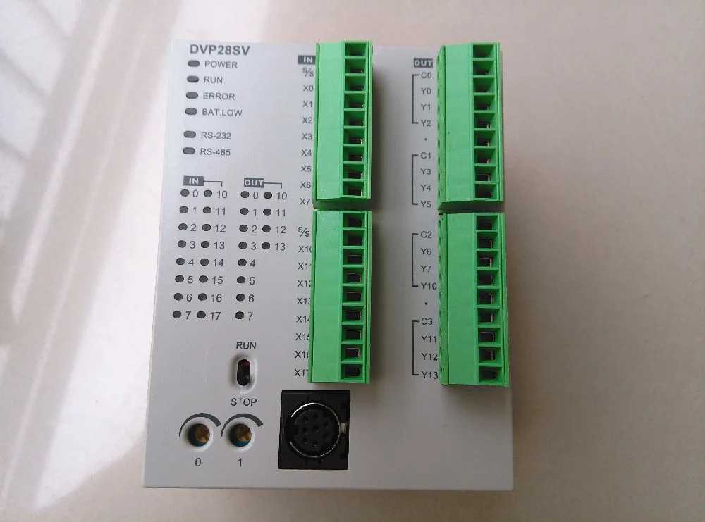 DVP-SS2 시리즈 PLC 모듈 DVP28SS211R DVP28SS211T DVP28SS211S 프로그래밍 컨트롤러 CPU