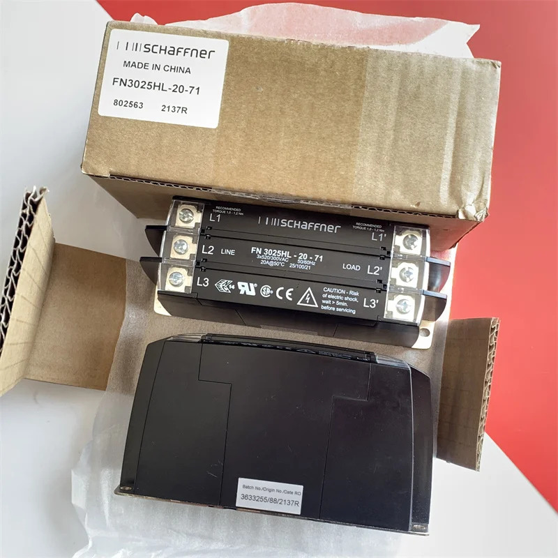 FN3025HL-20-71 샤프너 3상전원 필터 20A