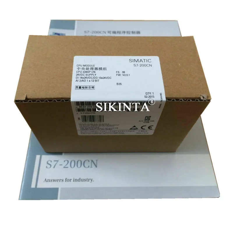 S7-200CN CPU224 6ES7214-1AD23-0XB8 6ES7214-1BD23-0XB8 6ES7214-2AD23-0XB8 디지털 출력 모듈 완전 리퍼