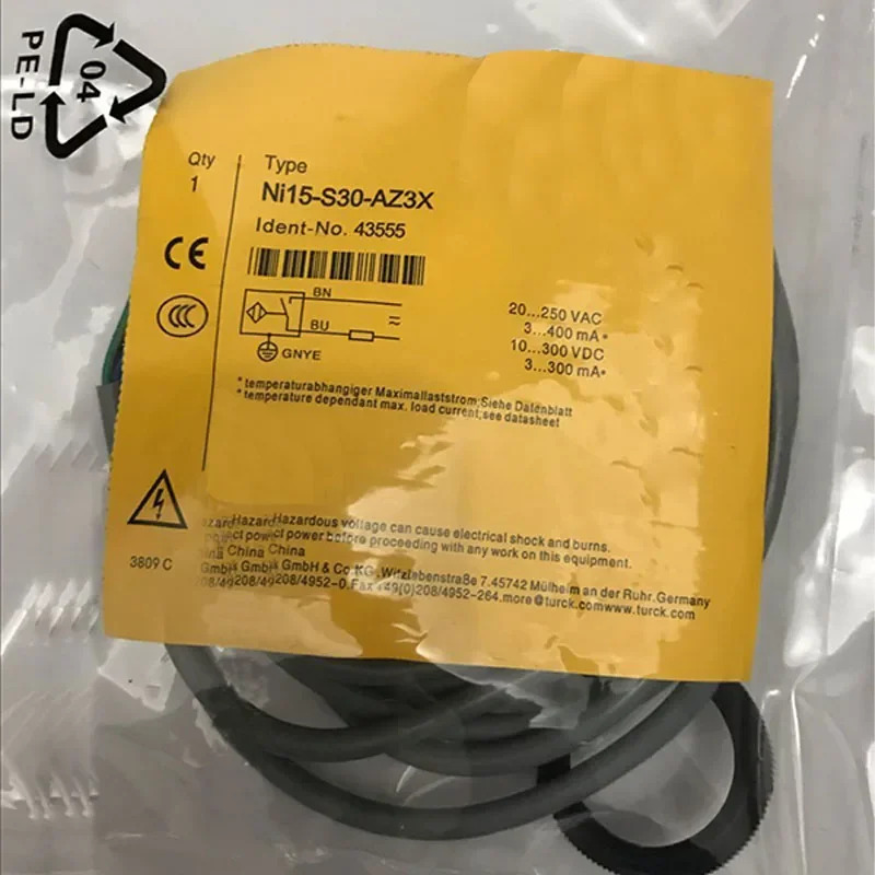 오리지널 TURCK Ni15-M30-AZ3X 스위치 센서는 을 제공