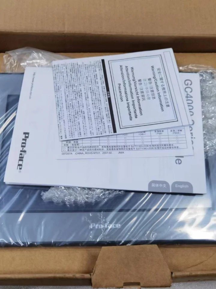프로 페이스 프로파일 터치 스크린 PFXGE401WAD 오리지널 포장 바겐
