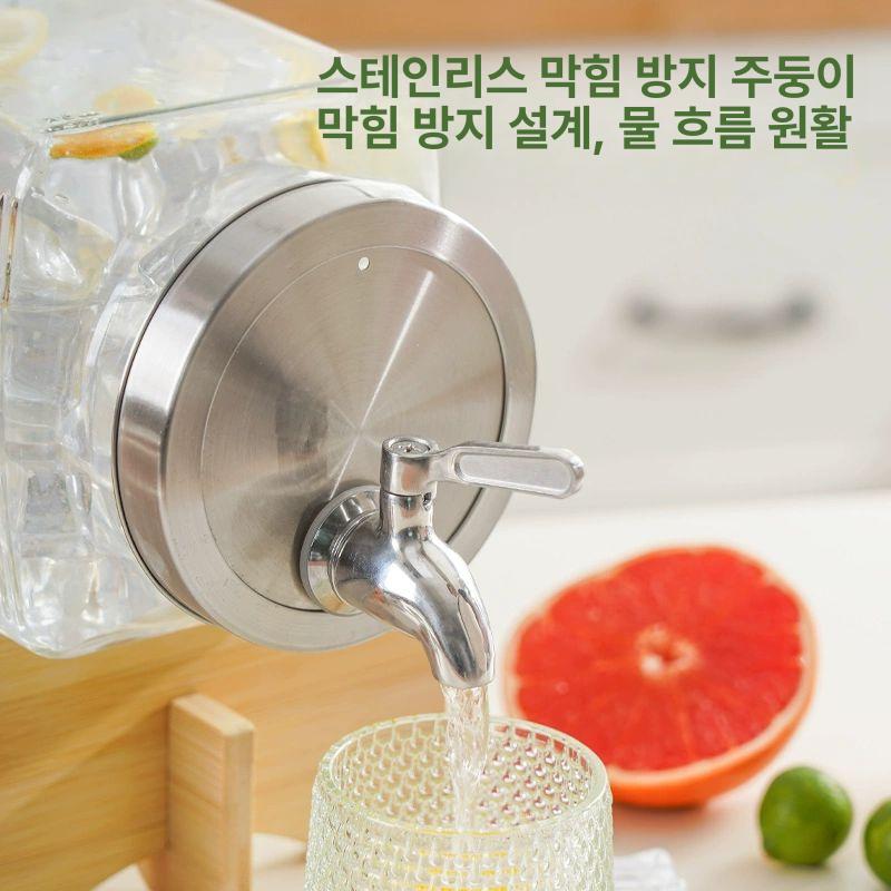 휴대용 워터저그 물병 미니 여행용 물통 음료통 펌프 캠핑용품 보온병 - 상세 이미지 3
