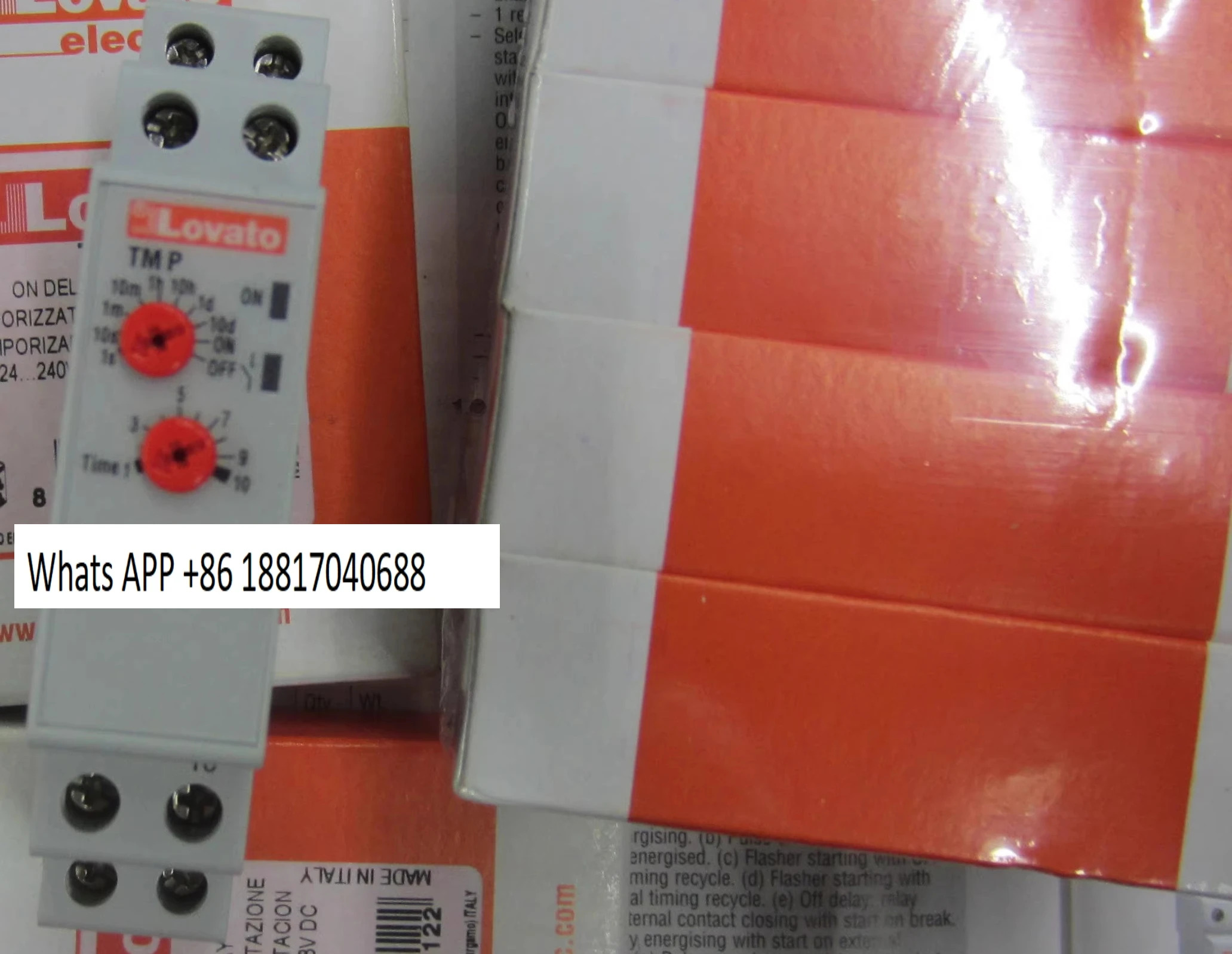 RF382300 17-23A Lovato 열 과부하 릴레이 RF38 원본