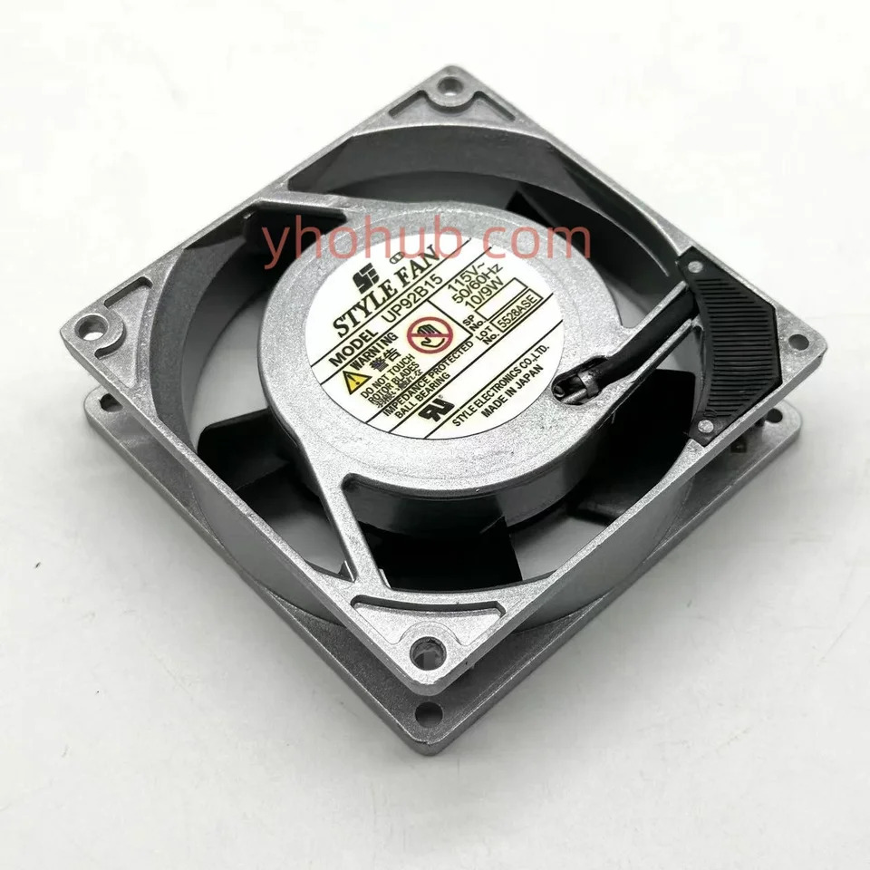 STYLE 냉각팬 서버 UP92B15 AC115V 10W 92x92x25mm