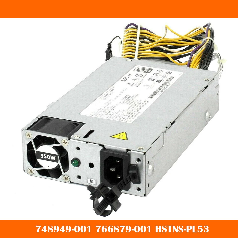 hp호환 DL120DL60Gen9 550w 콜드 전원공급장치 748949-001 766879-001 HSTNS-PL53 전 리퍼 완료
