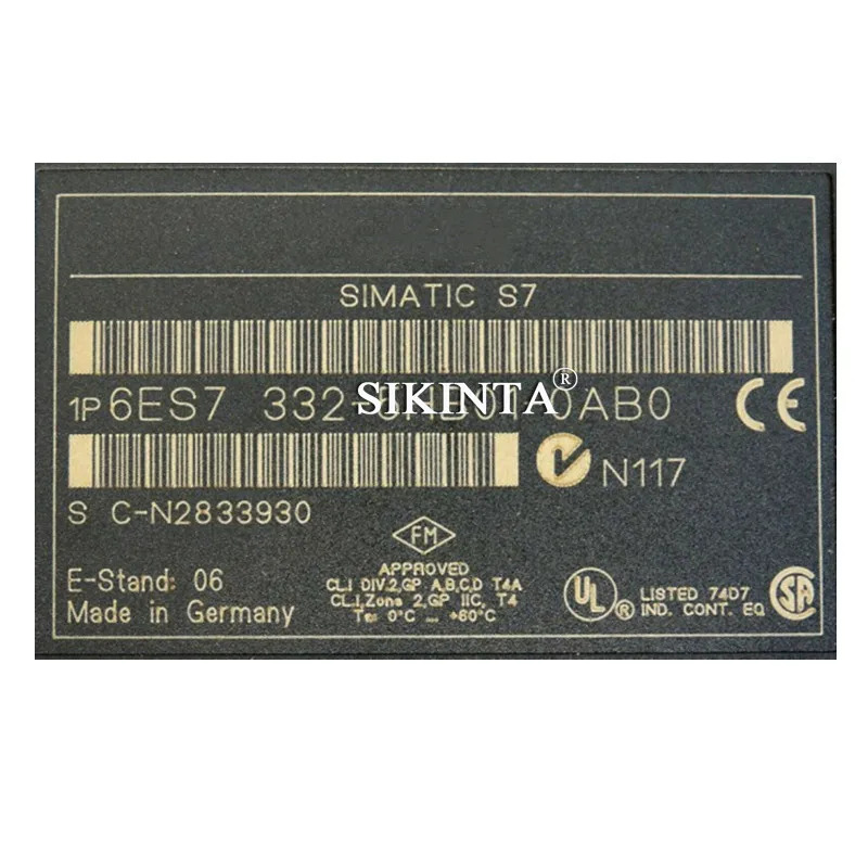 S7-300 SM332 6ES7 332-5HB01-0AB0 PLC 아날로그 출력 모듈 완전히 리퍼