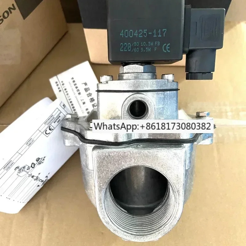 직각 전자기 펄스 밸브 SCG353A047 DC24V AC220V 1.5 인치