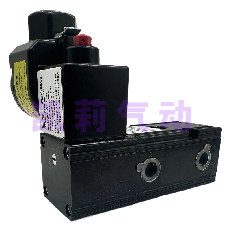공압 방폭 솔레노이드 밸브 전제어 방향 FPBJM-2/5 EX AC220V DC24V