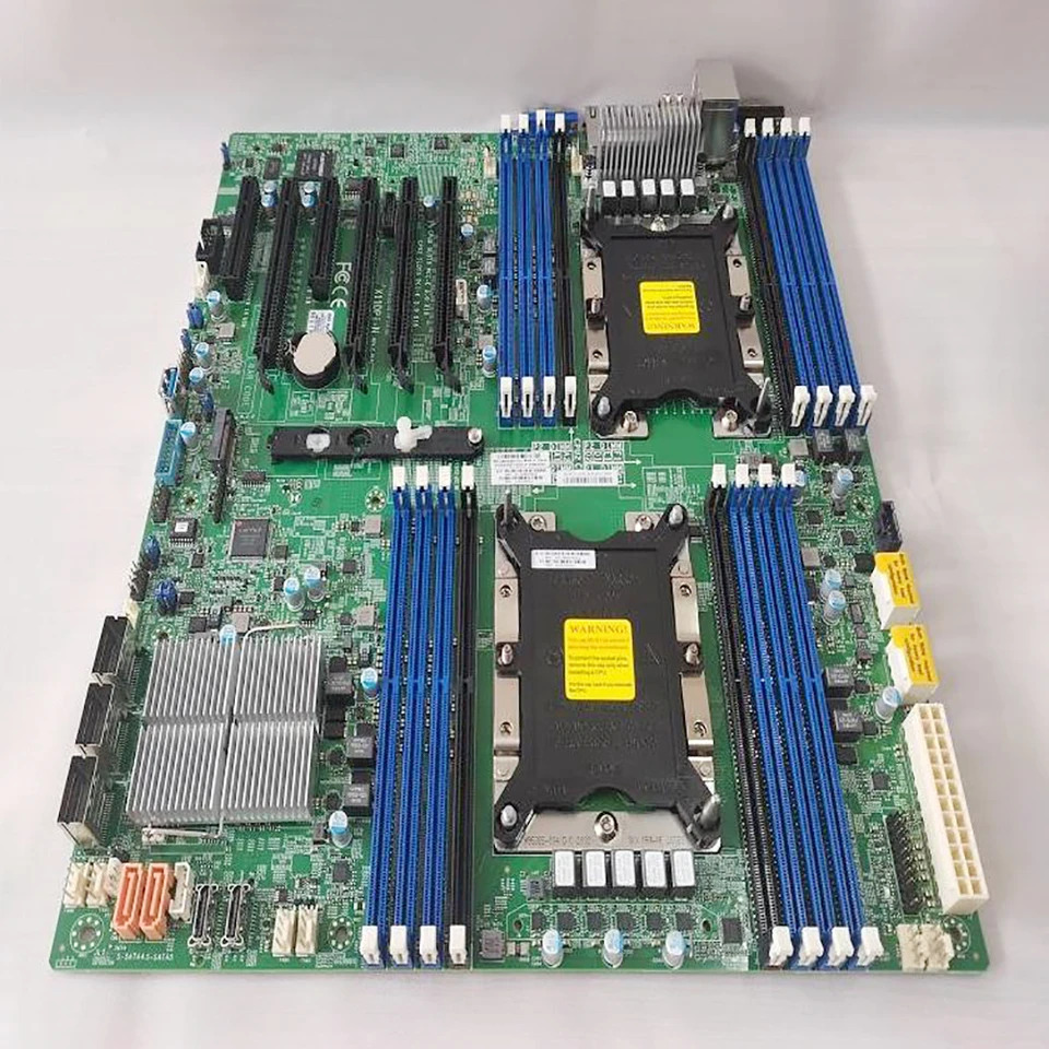 듀얼 웨이 마더보드 E- 14 SATA3 기가비트 슈퍼마이크로 X11DPi-N LGA3647