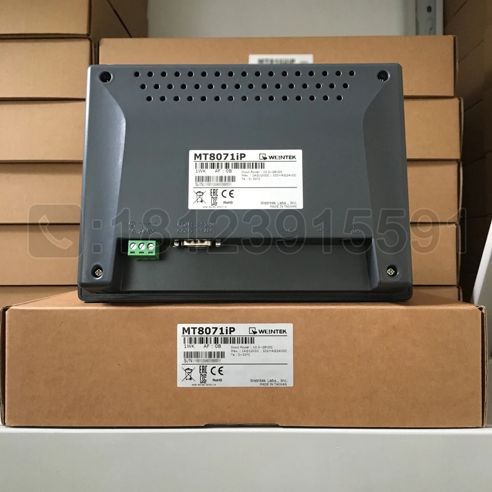 Weintek HMI / Weilun 7 인치 인터페이스 mt8071ip는 이더넷으로 mt8070ip를 대체