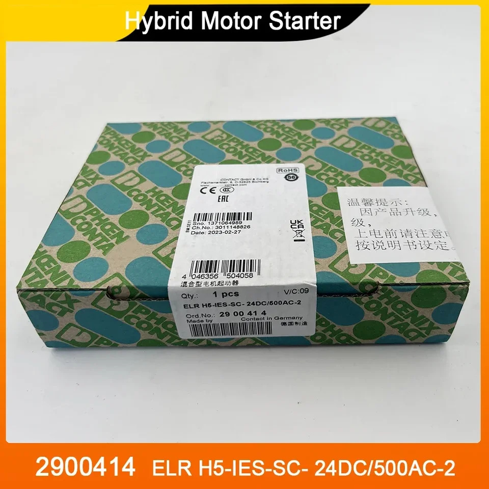 피닉스하이브리드 모터 스타터 2900414 2297057 2900569 ELR H5-IES-SC- 24DC 500AC-2