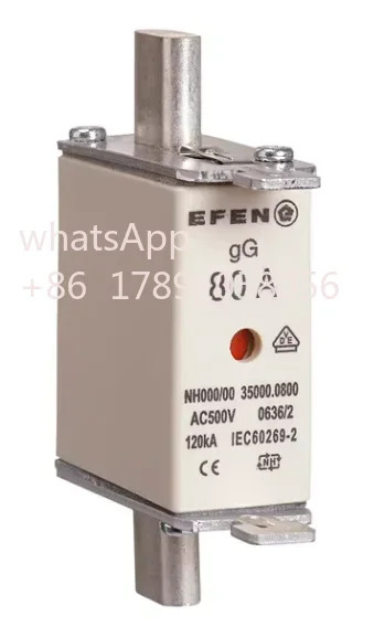 퓨즈 EFEN NH00 20A 500V gG 35011.0060 / 32A 80A 100A 16A 50A 63A 125A 160A 35024.0080 gR