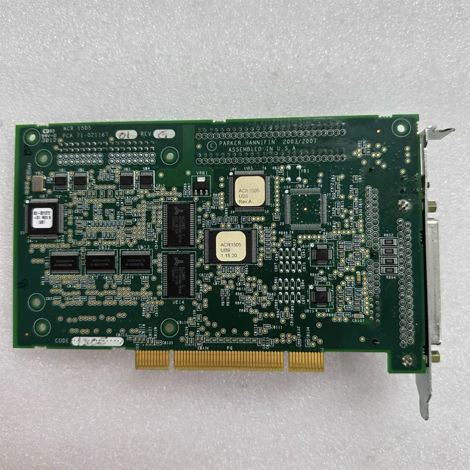 파커 모션 컨트롤 카드 ACR 1505 PCAREV G 71-021167-11