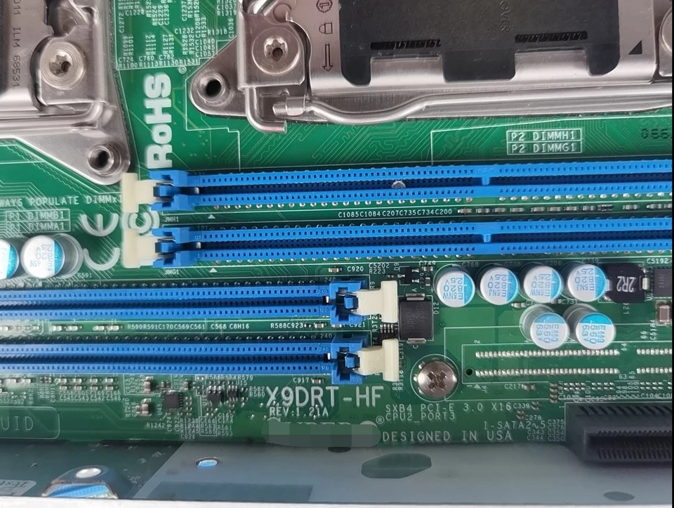 Supermicro Xeon 마더보드X9DRT-HF LGA2011 E5 2600 V1 V2 군 DDR3
