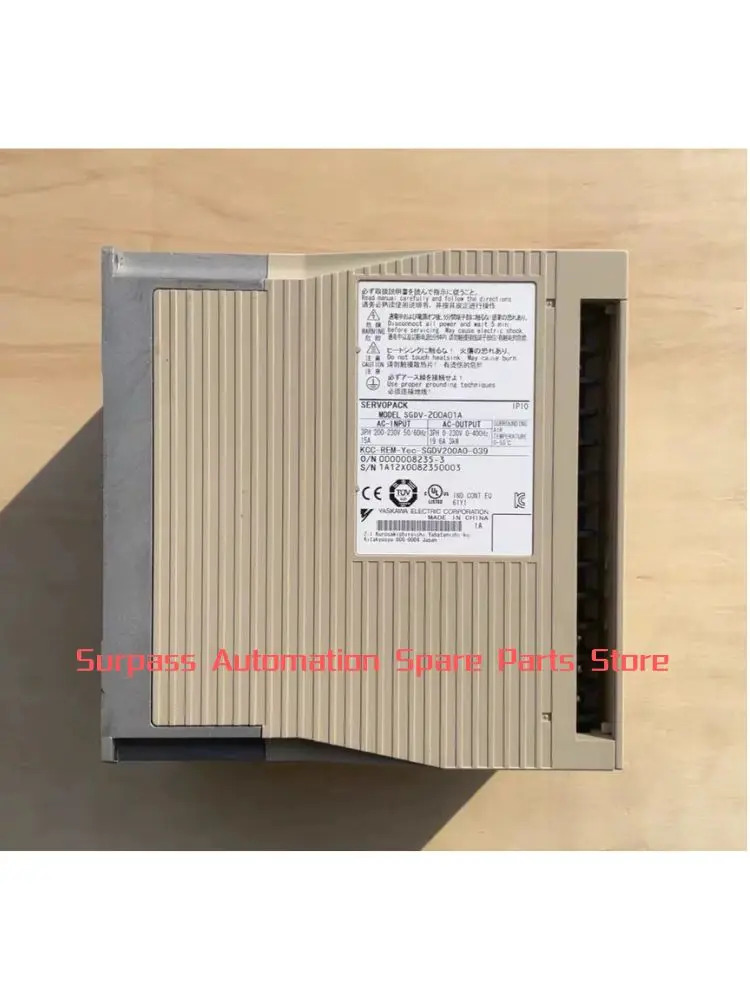 SGDV-200A01A 리퍼 서보 드라이브 3kW 기능 OK