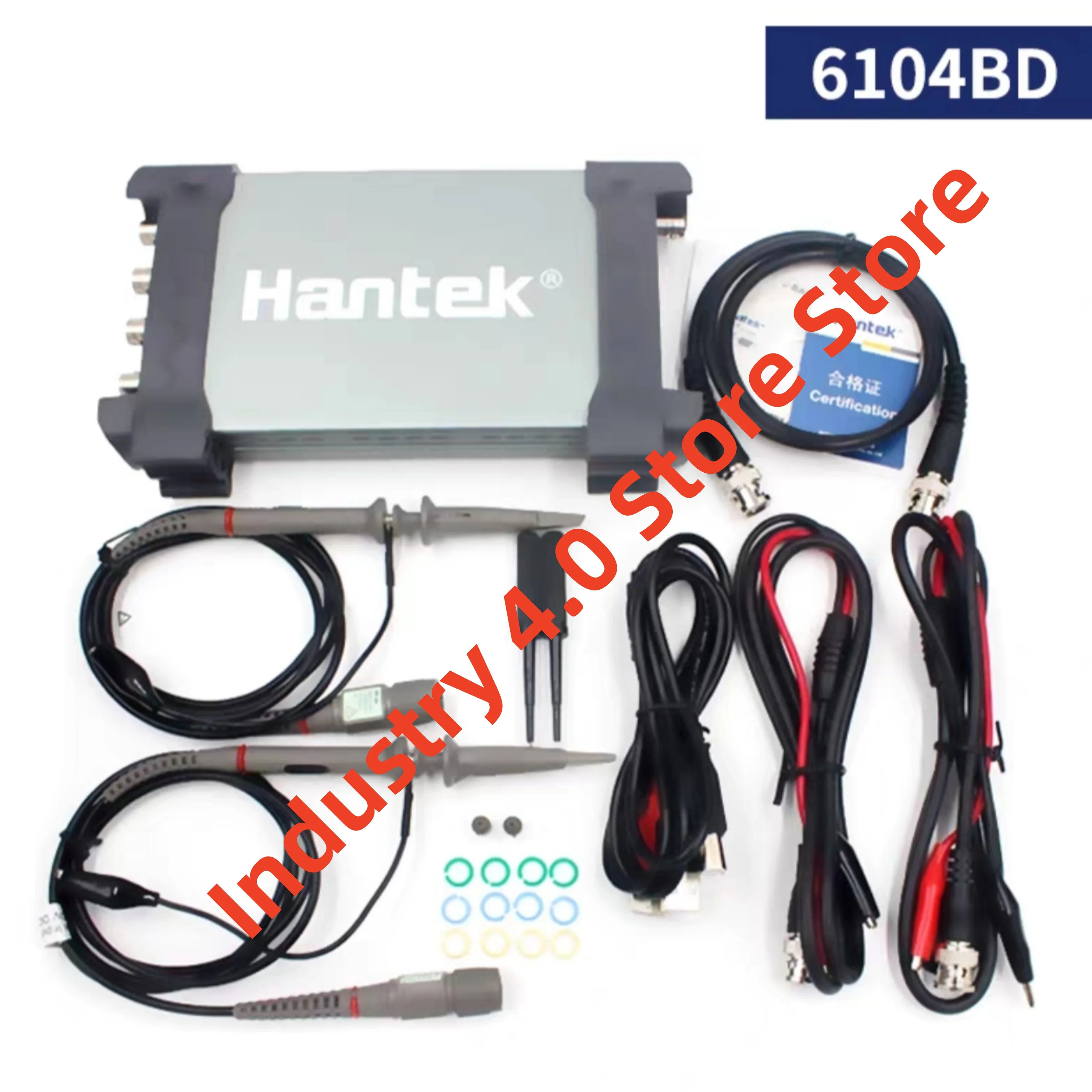 Hantek 6104BD 4채널 USB 가상 오실로스코프 원본