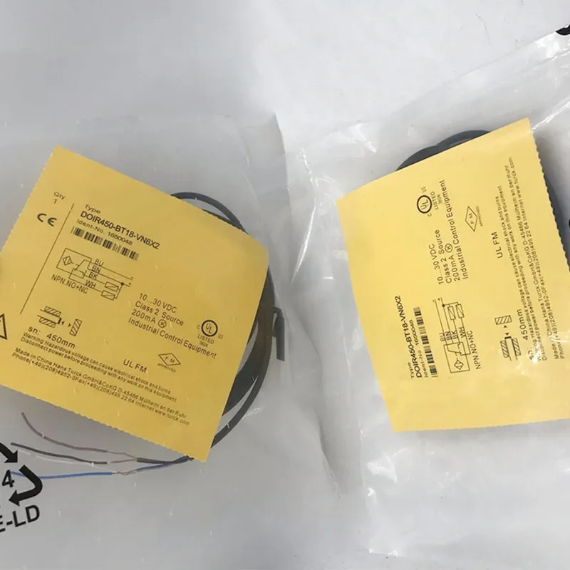 오리지널 Turck DOIR450-BT18-VN6X2 광전센서 페널티 10년