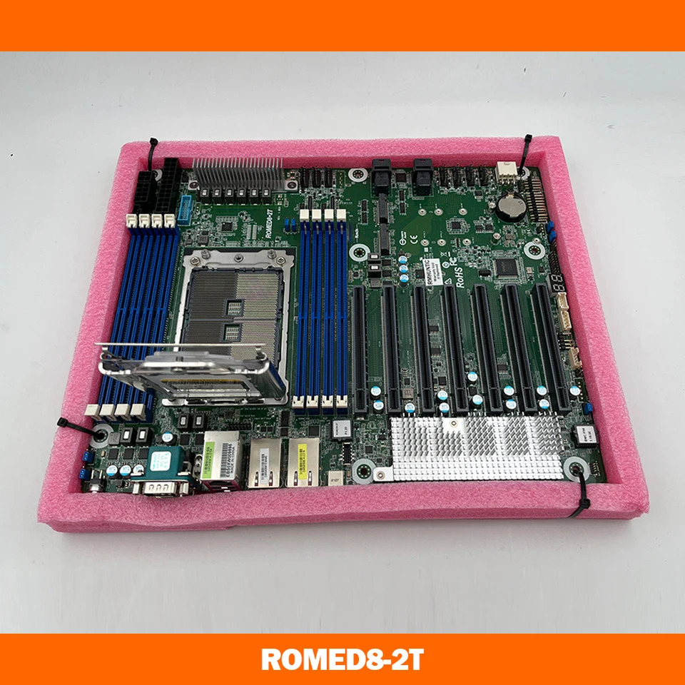 ASRock호환 서버 워크스테이션 마더보드 SP3 LGA4094 DDR4 PCIE 4.0 ROMED8-2T