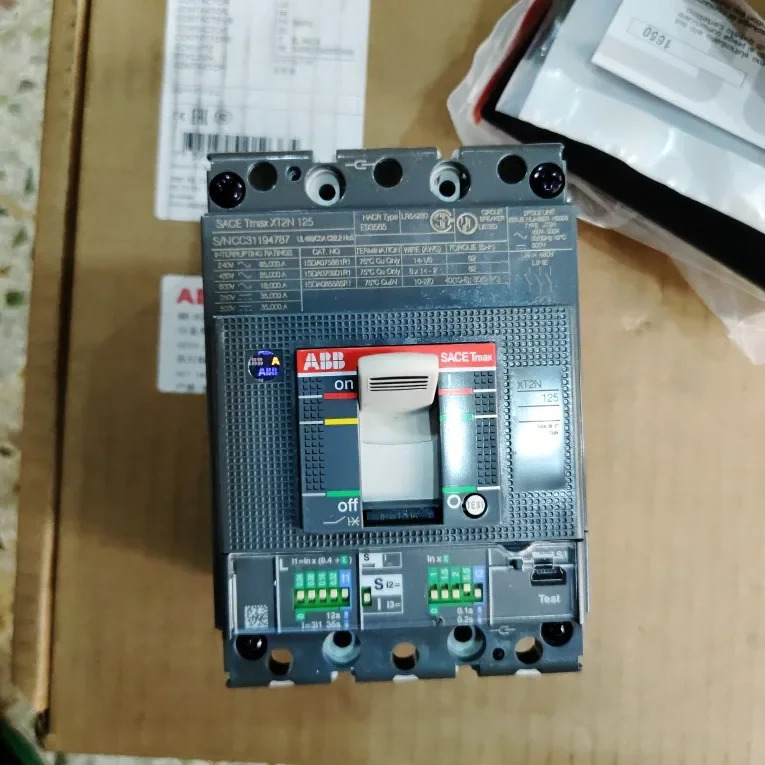 ABB SACE TMAX XT2N125 100A 3P Ekip LS/I F UL/CSA