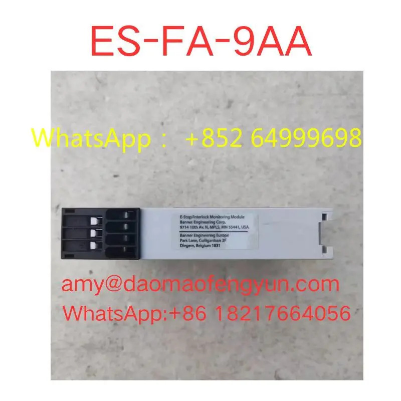 리퍼 ES-FA-9AA 안전 릴레이 모듈 60131 완료