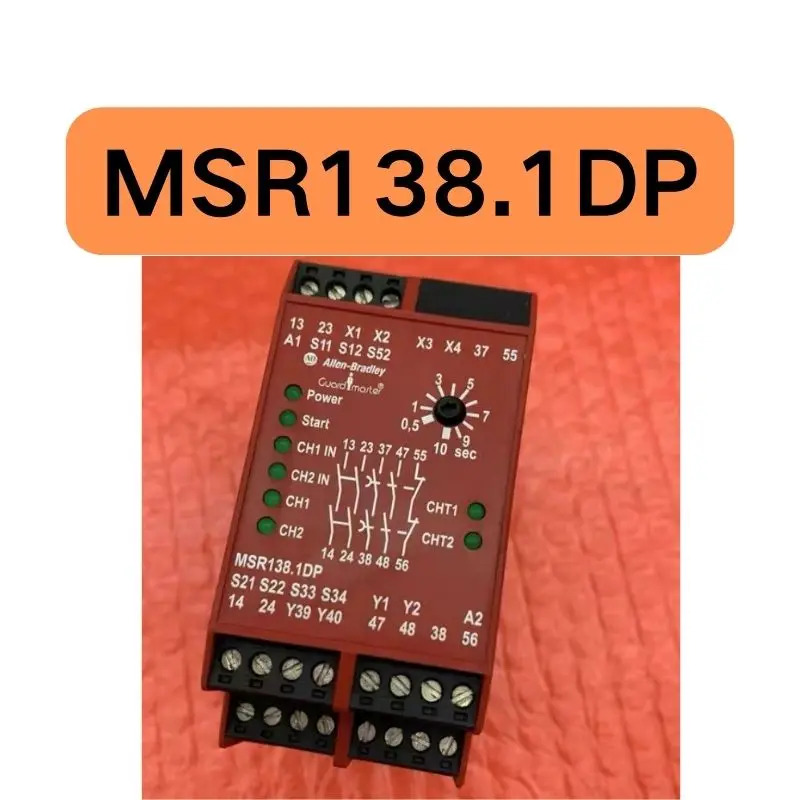 리퍼 MSR138.1DP 안전 릴레이 OK 기능 완료